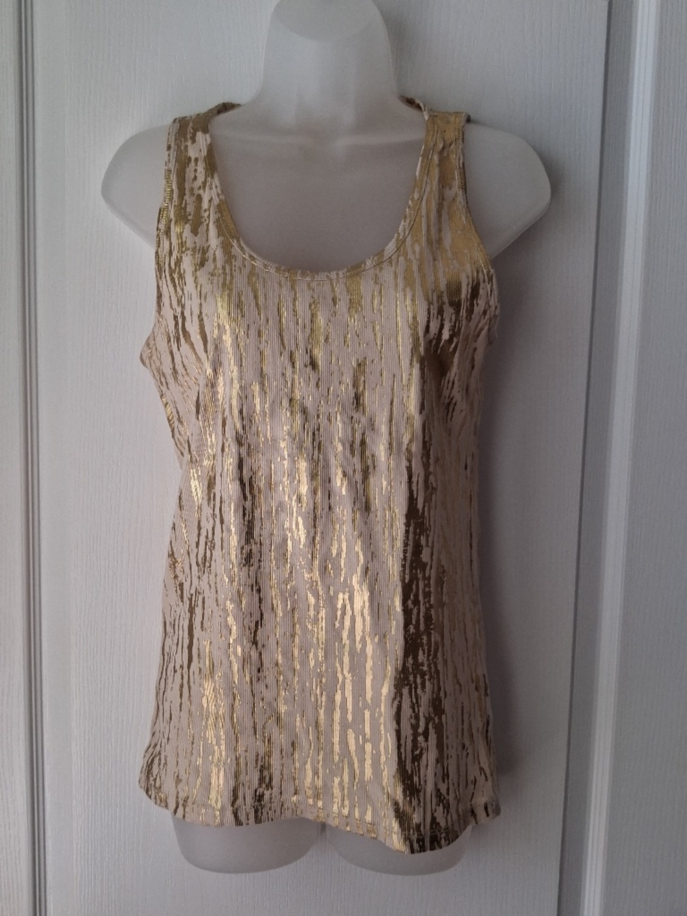 Gold washed tank